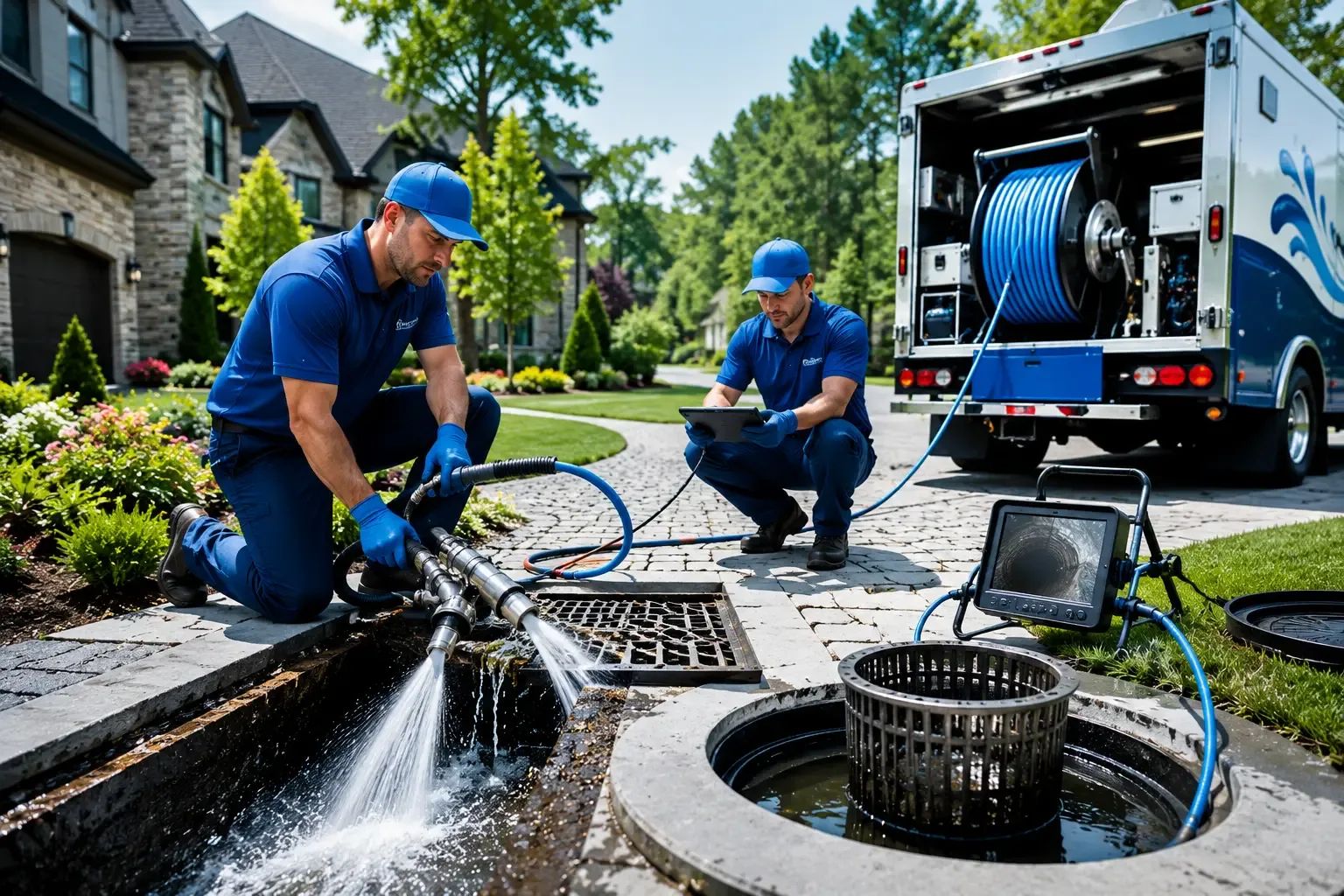 Local outdoor drain cleaning professionals in Linden, NC